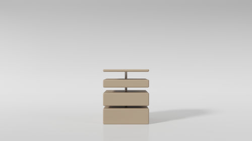 Glide Side Table - Beige