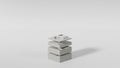 Glide Side Table - Grey