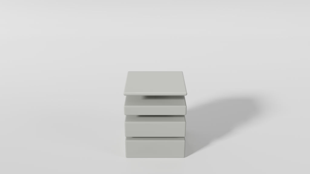 Glide Side Table - Grey
