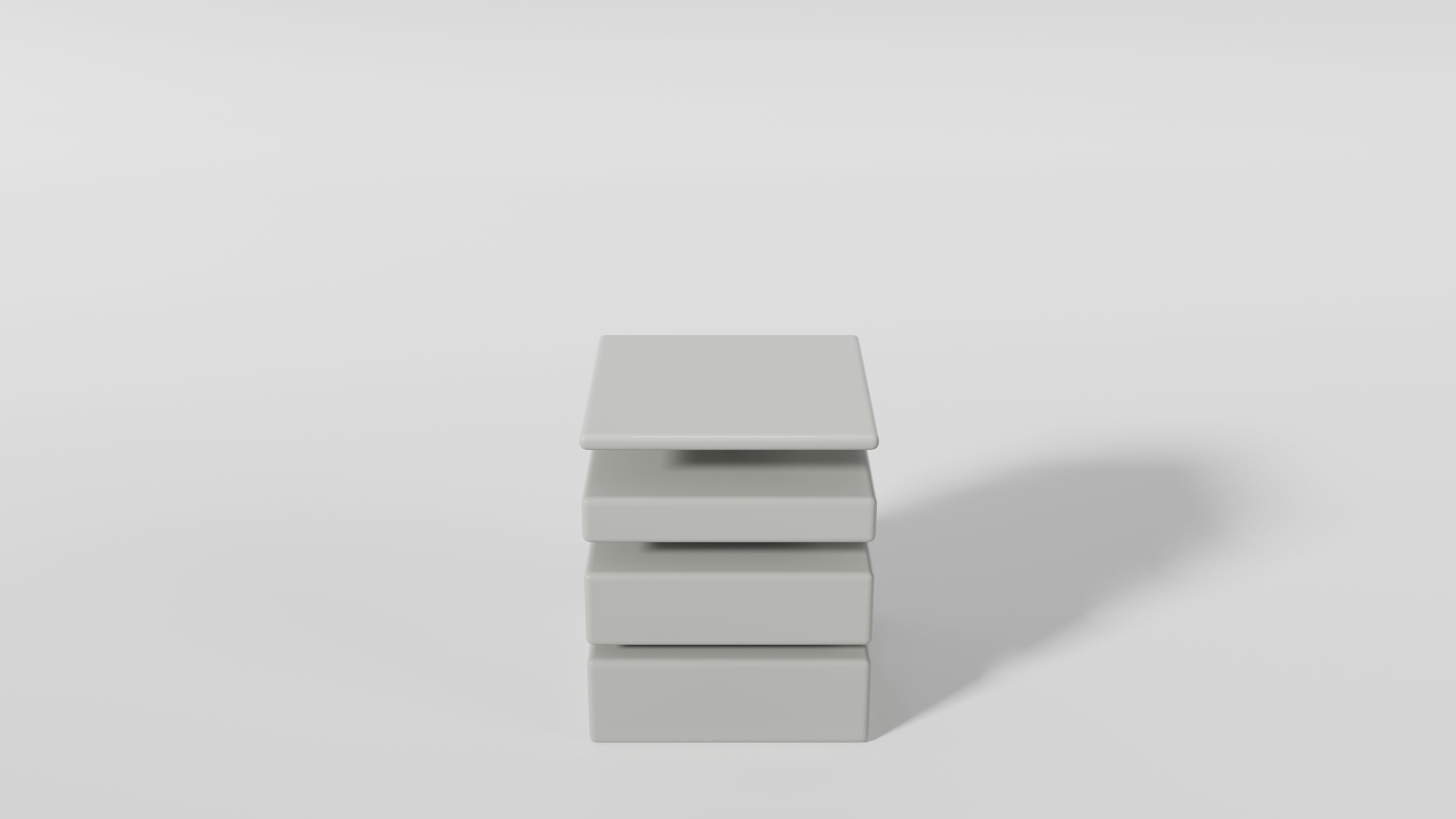 Glide Side Table - Grey