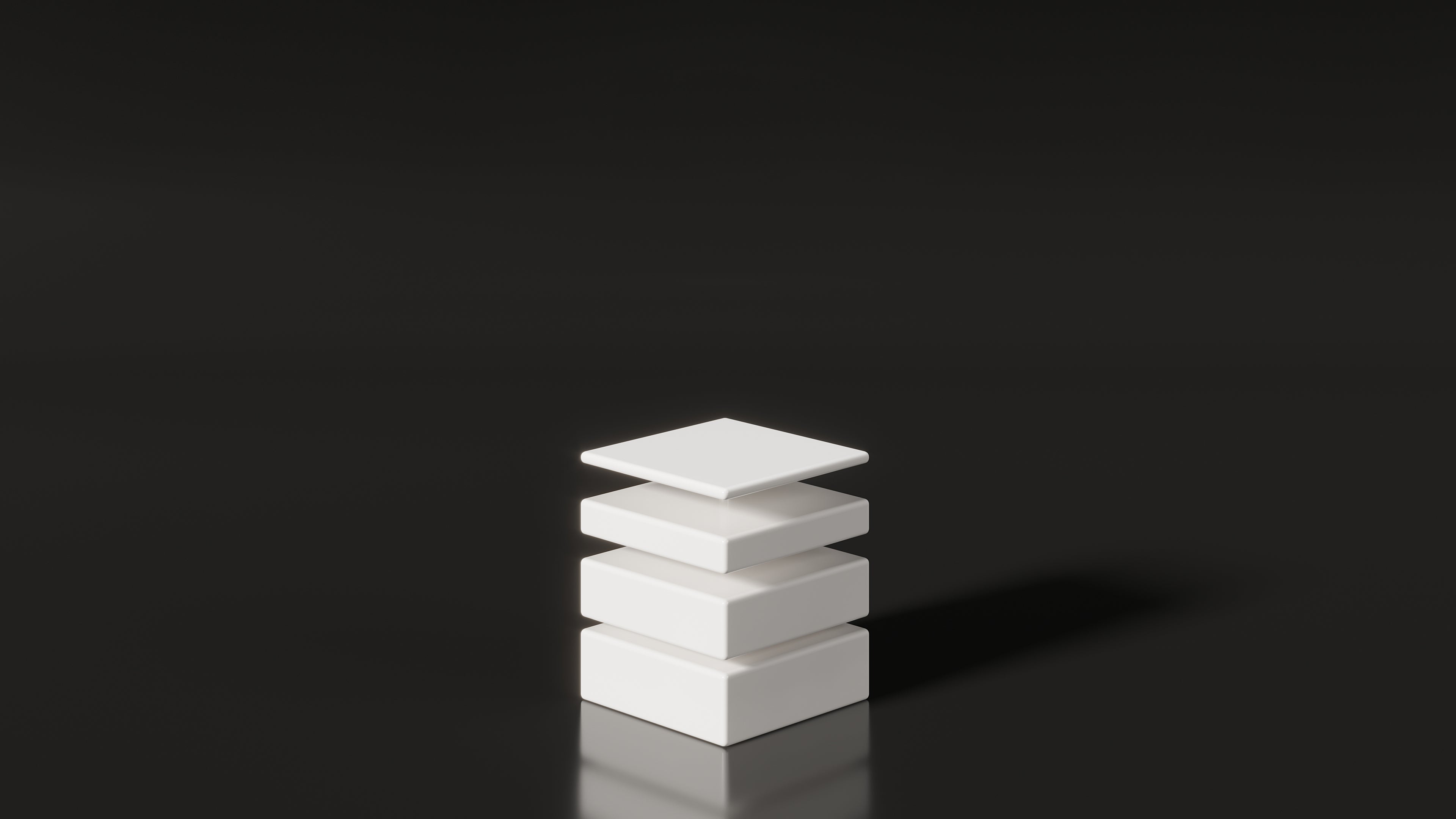 Glide Side Table - Grey
